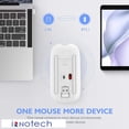 thumbnail image 3 of Bluetooth Rechargeable wireless Mouse for MacBook pro MacBook Air Mac Laptop Chromebook Windows Notebook MacBook HP PC DELL, 3 of 13