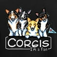 thumbnail image 3 of CafePress - Corgi Fan Women's Dark Pajamas - Women's Short Sleeve Print T-Shirt and Pants Dark Cotton Pajama Set, 3 of 7