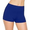thumbnail image 2 of ALWAYS Women's Premium Super Soft Spandex Shorts Royal Blue XS, 2 of 7