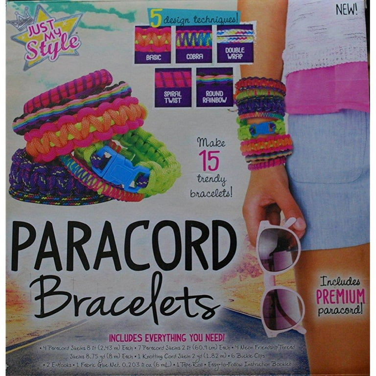 Just My Style Paracord Bracelets, 1 Each