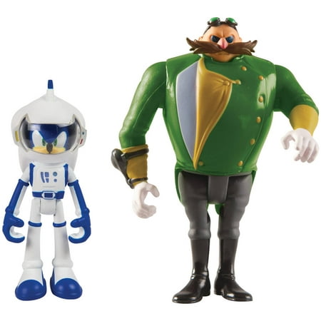 Sonic Boom Small Figure 2pk, Spacesuit Sonic and Parallel Universe Villain