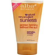 Alba Botanica Sunless Tanner Lotion, 4 Oz
