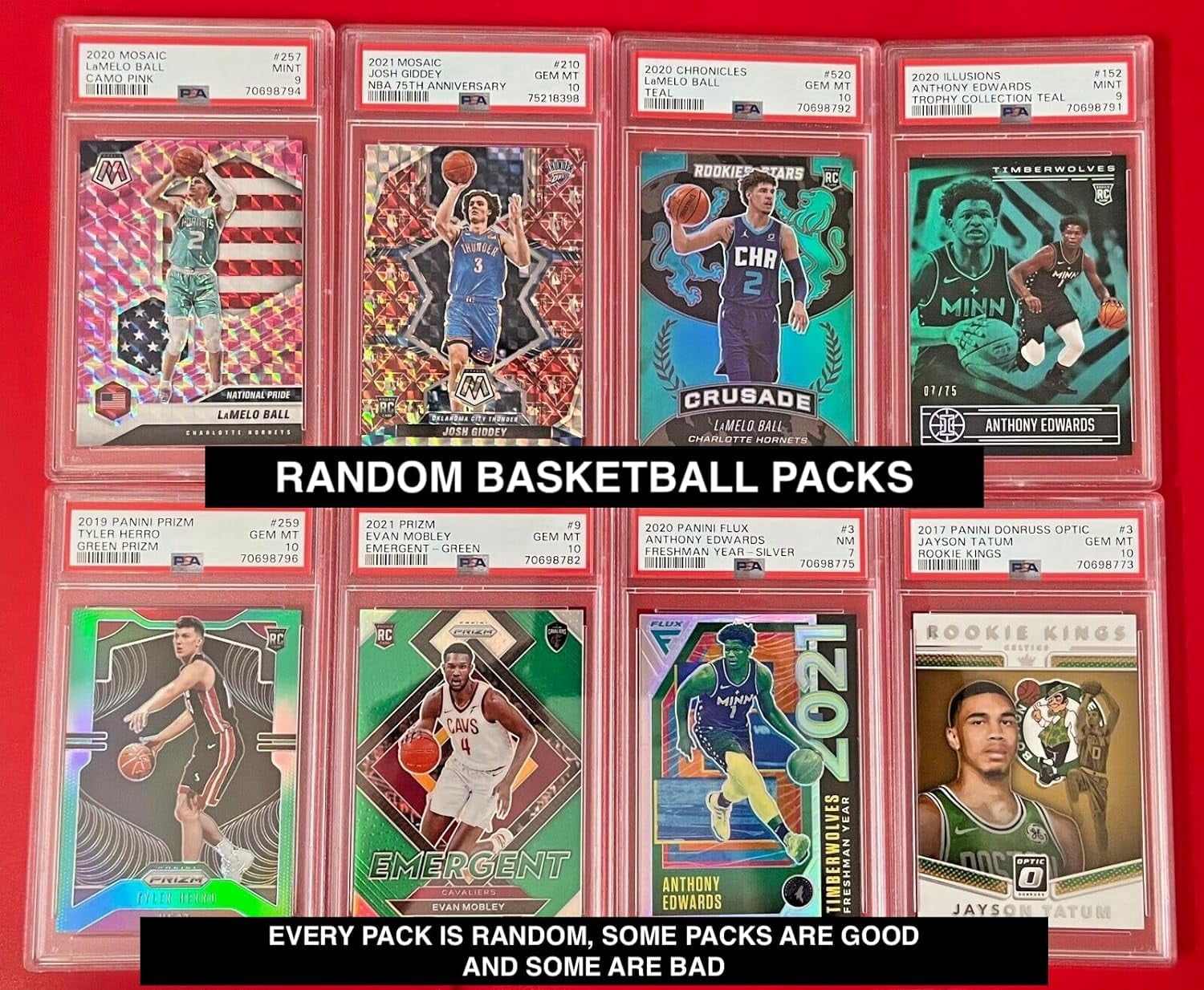 nba graded card mystery booster pack Amazon.com: PSA Basketball Graded Card Mystery Power Pack | 1 PSA Graded  Basketball Card & 1 Pack of Cards | Grade 8+ Guaranteed main image 1