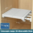thumbnail image 1 of Closet Shelf Expandable Closet Shelf Adjustable Storage Adjustable Shelf Kitchen Cabinet Storage Maximizer Easy to Install-Strong for Wardrobe Kitchen Bookcase, 1 of 10