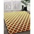thumbnail image 3 of Ahgly Company Tapis Rectangulaire Rouge Lavable en Machine, 3 Pieds x 5 Pieds, 3 of 7