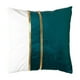 thumbnail image 2 of Funda de almohada de terciopelo con diseño de patchwork para mesita de noche, sofá y cojín lumbar – Funda decorativa con cremallera oculta, costuras reforzadas y tejido de fácil cuidado., 2 of 6
