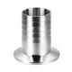 thumbnail image 1 of Adaptador de Manguera con Abrazadera, Brida de 1.988" a Conector de Manguera de 1-1/4", 1 of 4