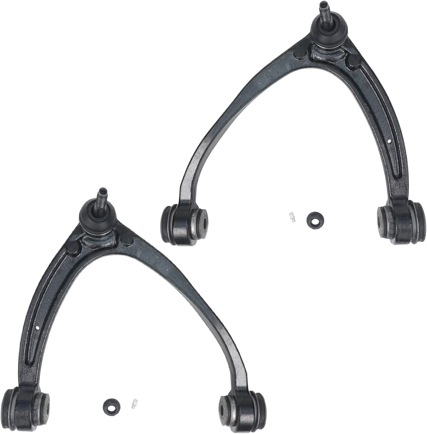 Detroit Axle - 4WD Front End Kit for Silverado Sierra 1500 GMC Yukon Chevy Avalanche Tahoe Cadillac Escalade ESV, Upper Control Arms Tie Rods Lower Ball Joints CV Axles Wheel Hubs Replacement