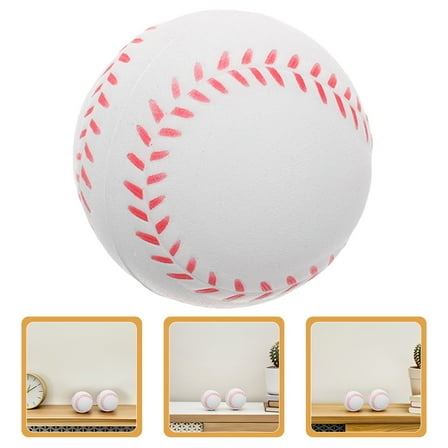 OULII Set of 5 PU Foam Softballs for Kids Indoor Training and Practice, Lightweight Softball