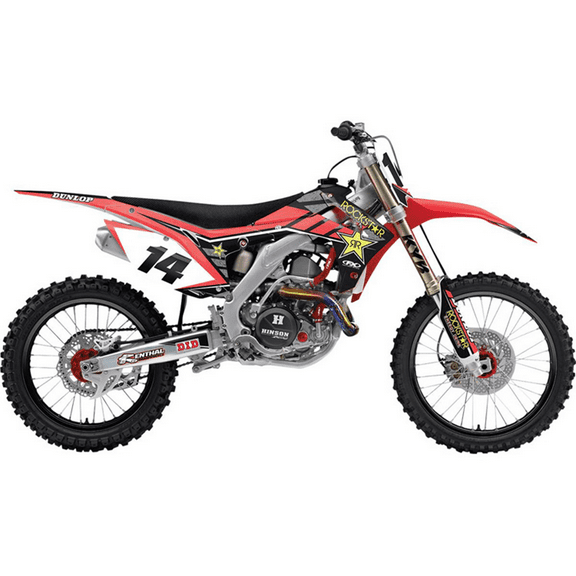 Fx 16 Rockstar Complete Shroud/Trim/Lower fork Graphic Kit