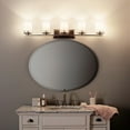 thumbnail image 5 of Hendrik Modern 5-Light Bathroom Vanity Light in Olde Bronze, 5 of 5