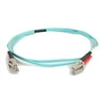 thumbnail image 3 of C2G 2m LC-LC 50/125 Duplex Multimode OM4 Fiber Cable - Aqua - 6ft - Patch cable - LC multi-mode (M) to LC multi-mode (M) - 2 m - 2 m - fiber optic - duplex - 50 / 125 micron - OM4 - aqua, 3 of 3
