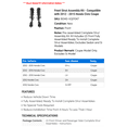 thumbnail image 2 of Front Strut Assembly Kit - Compatible with 2012 - 2015 Honda Civic Coupe 2013 2014, 2 of 2