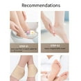 thumbnail image 3 of 1Pair Heel Silicone Protective Socks Feet Padded for Heels Shock-absorbing Insoles Feet Care Skin Repair Anti-cracked Foot Sock, 3 of 4