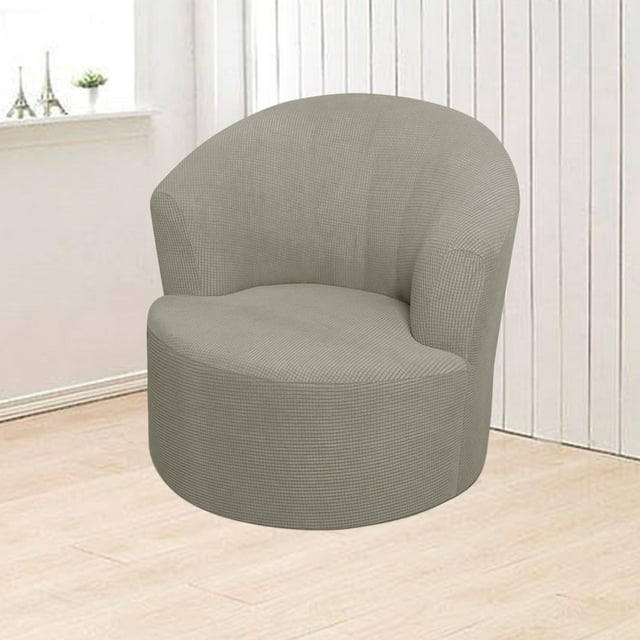 Cqxid Housse de Sofa à Moins de 20 $ Housses Extensibles pour Fauteuil Housses de Fauteuil Rond Club Housse de Canapé Housse de Fauteuil pour Fauteuil Inclinable Housse de Fauteuil Pivotant Moderne Housse de Fauteuils Tonneau