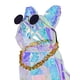 thumbnail image 2 of LÁMPARA DE PERRO BULLDOG FRANCES LED con Lentes y cadena, diseño minimalista, acabado Rainbow, ideal para interiores y exteriores., 2 of 6