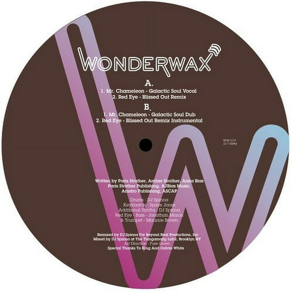 The King - Mr Chameleon / Red Eye (Dj Spinna Remixes) - Electronica - Vinyl