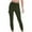 Green-1, variant on LLYwey Work Pants For Women Women Solid Color Yoga Elastic Waisted Pockets Pants Baggy Pockets Straight Leg Sweatpants Female Hiking Pants Long Pant Style H1345 Black XXL