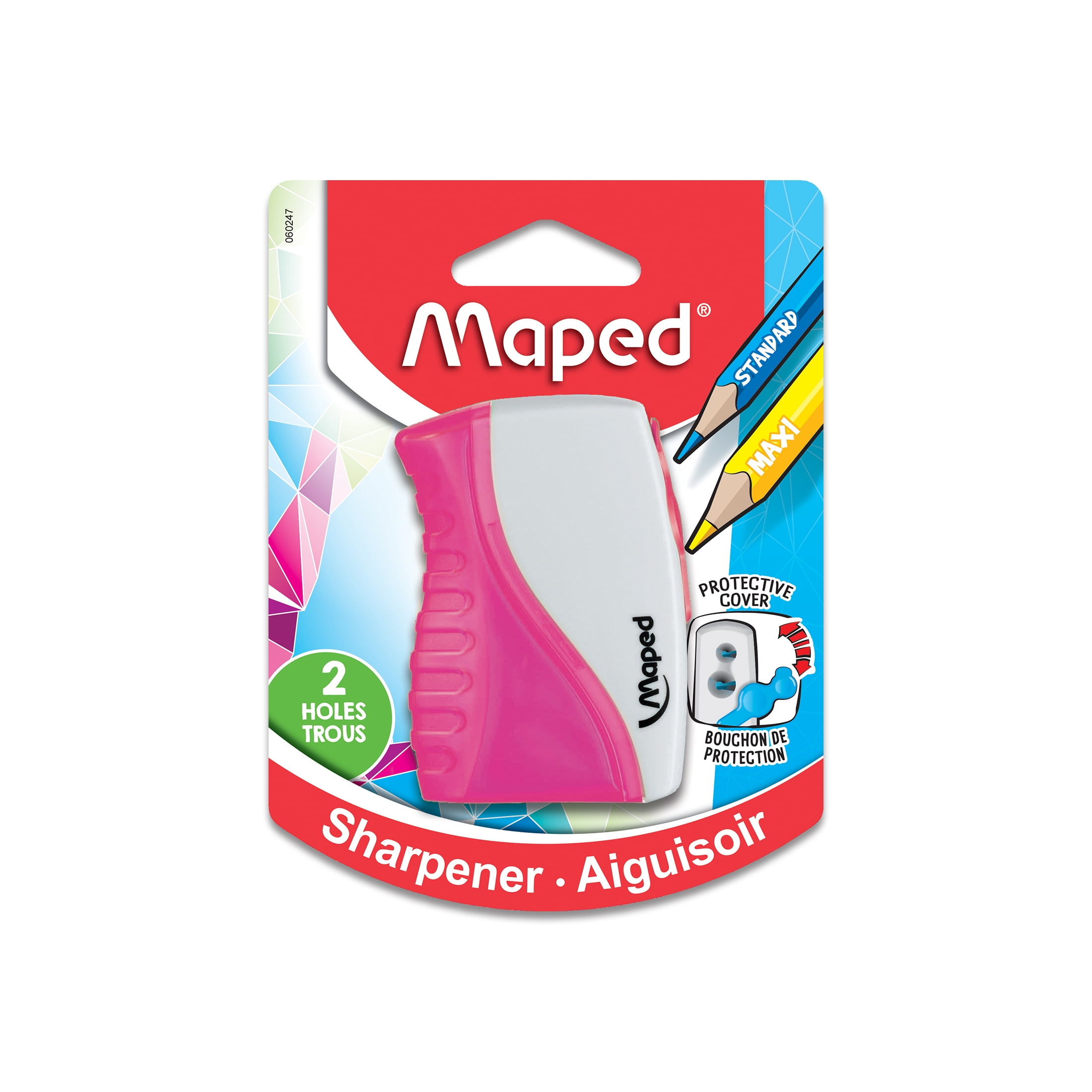 Maped Vertical 2-Hole Locking Canister Pencil Sharpener
