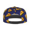 thumbnail image 5 of Flat Bill Trucker Hats for Women Men - Cute Pizza Sausage Adjustable Flat Baseball Cap Snapback Hats Dad Hats for Men, 5 of 7