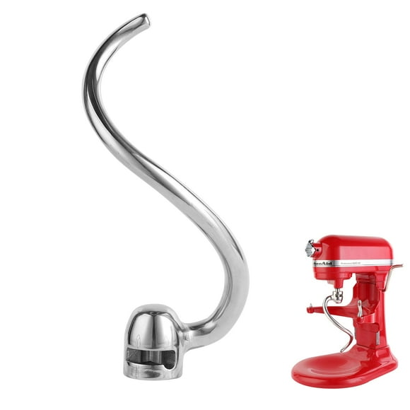 Gancho para amasar de acero inoxidable para batidora KitchenAid 5-6QT