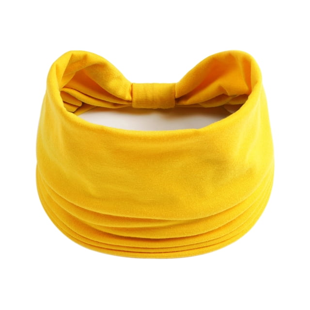 1 paquete de diademas anchas para mujer, antideslizantes, suaves y elásticas, para yoga, correr, deportes, entrenamiento, gimnasio, pañuelos para la cabeza, tela de algodón anudada, turbante