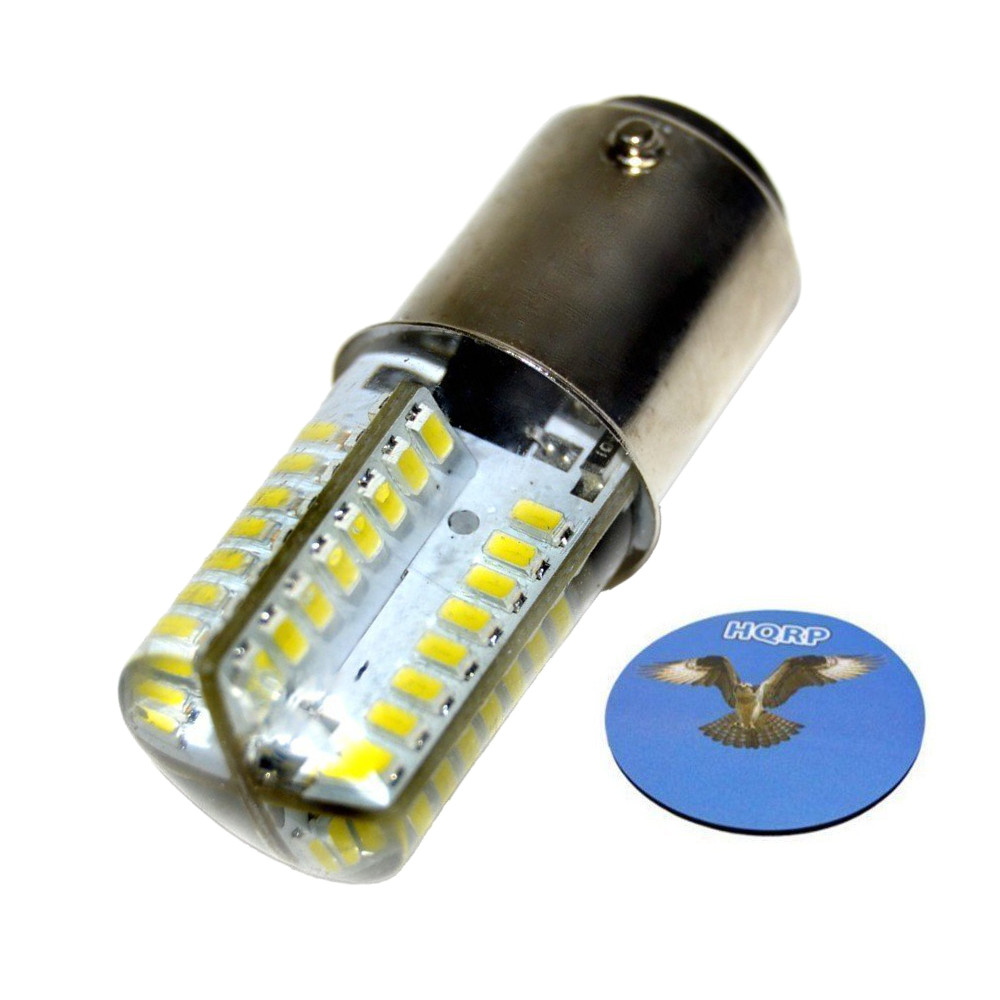 HQRP 110V LED Light Bulb Warm White for Pfaff 7510 / 7530 / 7550 / 7560