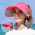 thumbnail image 2 of Women‘s Sun Visor Wide Elastic Golf Sun Hat Breathable Sweat Absorbent Cap, 2 of 4