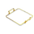 thumbnail image 3 of Rongfmy Coffee Table Decor Tray with Handles Tea Fruit Storage Tray for Coffee Table Clear, 3 of 9