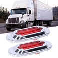thumbnail image 1 of Lámparas De Luz Trasera Brillantes De 16 LED, Fácil Instalación, Impermeables, Con Borde Galvanizado Para Camioneta, Camioneta, RV, 1 of 7