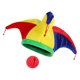 thumbnail image 4 of 1 Conjunto de Gorro de Payaso Divertido con Cascabeles y Nariz de Payaso, Accesorios para Fiestas de Carnaval, Cosplay y Actuaciones Escénicas para Mardi Gras, Carnaval y Fiestas de Disfraces., 4 of 7