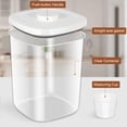 thumbnail image 5 of Airtight Rice Container 20 Lbs, Clear PET Plastic Food Storage Container Bin For Flour Sugar, Dry Food Holder with Easy Locking Lid for Kitchen Pantry Organization and Storage, 5 of 14