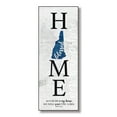 thumbnail image 2 of Dexsa New Hampshire Home Wood Plaque with Inspiring Quote 6 inx 15 3/4 in - Hangs on Wall, 2 of 2