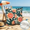 thumbnail image 7 of 17.7 Inch Summer Waterproof Outdoor Throw Pillow Cover, UV Fade Resistant Decorative Patio Seat Cushion Case, Weatherproof Pillowcase for Courtyard, Balcony, Garden, Porch & Home Furniture Decor, I, 7 of 7