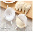 thumbnail image 5 of 3pieces/set Food Grade Plastic Moulds Ravioli Dough Press Pastry Dumpling Maker Mold In Different, 5 of 5