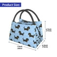 thumbnail image 2 of Balery Dachshund Dog Bolsa de Aislamiento Portátil – Bolsa de Almuerzo con Forro de Aluminio Mejorado, Funda Impermeable y Fácil de Limpiar para Picnic y Caja de Almuerzo, 2 of 6