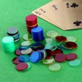 thumbnail image 5 of KAKOWELY 400pcs 4 Colours 3/4 Inch Pro Count Bingo Chips Markers for Bingo Game Cards,0.75"X0.75"X0.08", 5 of 5