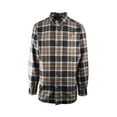 thumbnail image 1 of Redhead Men&rsquo;s Plaid Shirt Ultimate Flannel Button Down L/S (S01 - S09), 1 of 25
