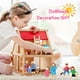 thumbnail image 5 of Juego de casas de muñecas de madera Skylety Pretty Style con 10 figuras, 5 of 7