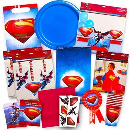 Superman Party Supplies Ultimate Set Superman Birthday Party
