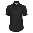 thumbnail image 1 of Russell Collection Womens Oxford Short-Sleeved Shirt, 1 of 3