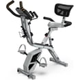 thumbnail image 2 of pooboo 4in1 Foldable Exercise Bike Indoor Cycling Bike Magnetic Stationary Bike Fitness Gym Workout 300lb, 2 of 7