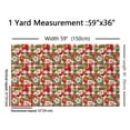 thumbnail image 3 of Castle Fairy Red Strawberry Girl Fabric by the Yard 1 Yard,Flower Fruit Home Decor Fabric by the Yard,Geometric Plaid Room Decor Fabric by the Yard,Ultra Soft Home Decor, 3 of 6