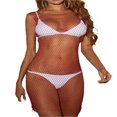 thumbnail image 1 of POINTERTECK Robe Midi Sans Manches en Maille avec Strass pour Femmes, Rouge L, 1 of 8