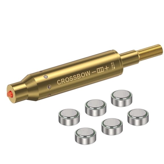 BoreSight .CROSSBOWR - Comes with 3 batteries