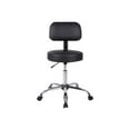 thumbnail image 2 of Tabouret Médical Boss Noir Caressoft avec Coussin de Dossier, 2 of 5