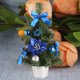 thumbnail image 5 of Árbol de Navidad artificial Yesbay 3D, colorido, DIY, brillante, pequeño, suministros para fiestas, plateado, 5 of 8