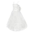 thumbnail image 2 of iEFiEL Girl Rhinestone Organza Flower Dress Wedding Prom Gown, 2 of 5