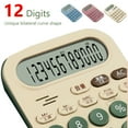 Fashionable Candy Desk Calculator With 12Digit Readout And Fun Button