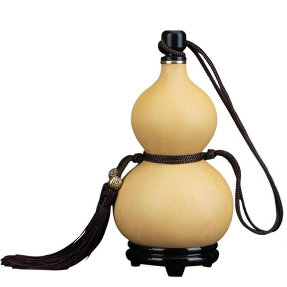 Clearance! Miommo Gourd Water Bottle Portable Bottle Gourd Shaped Kettle with Lid Large Capacity Flask Gourd Bottle Outdoor Camping Boating Housewarming Birthday
